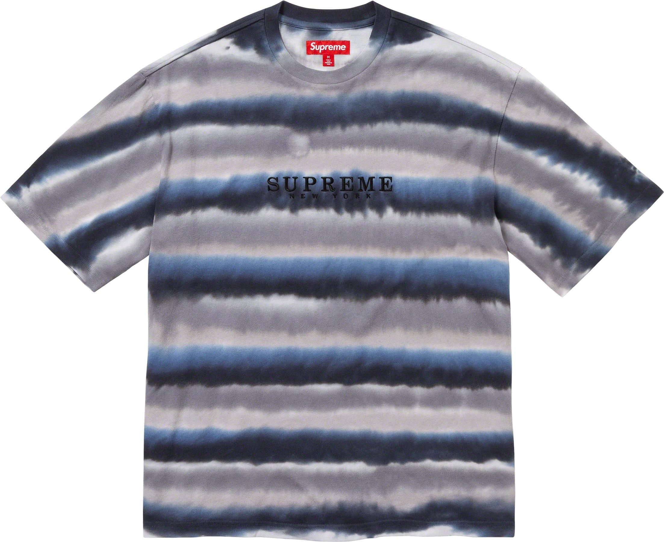 Dyed Stripe S/S Top view 2